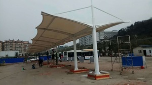 宜賓公交總站充電樁車棚一期